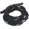 Gardner Bender 73421 Spiral Wrap, 3/8 in Dia, 3-1/2 ft L, Black