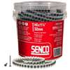 Senco 06B Series 06B125P Screw, #6 Thread, 1-1/4 in L, Bugle Head, #2 Drive, Steel, Phosphate