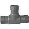 Boshart UPPT-15 Pipe Tee, 1-1/2 in, Insert, Polypropylene