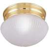 Boston Harbor F13BB01-68623L Single Light Round Ceiling Fixture, 120 V, 60 W, 1-Lamp, A19 or CFL Lamp