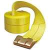 Keeper 04926 Winch Strap, 4 in W, 30 ft L, Polyester, Yellow