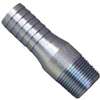 Boshart UNLMAS-075 Pipe Adapter, 3/4 in, Insert, 3/4 in, MPT, Steel, Zinc