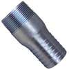 Boshart UNLMAS-150 Pipe Adapter, 1-1/2 in, Insert, 1-1/2 in, MPT, Steel, Zinc
