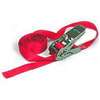 Keeper 85512 Tie-Down, 1 in W, 13 ft L, Polyester, Gray, 400 lb