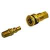 Mr. Heater F276190 Quick Connector, Brass, For: Propane/Natural Heaters