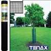 Tenax 751397 Hardware Net, 15 ft L, Quadrangular Mesh, 4 x 4 in Mesh, Polyethylene, Black