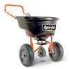 Agri-Fab 45-0462 Broadcast Spreader, 25,000 sq-ft Coverage Area, 12 ft W Spread, 130 lb, Poly Hopper, Pneumatic Wheel