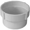 Canplas 414234BC Cleanout Body, 4 in, FNPT x Spigot, PVC, White