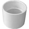 Canplas 193003 Coupling, 3 in, Hub, PVC, White