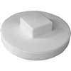 Canplas 414244BC Sewer Plug, 4 in, MNPT, PVC, White