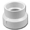 IPEX 193023 Reducing Coupling, 3 x 1-1/2 in, Hub, PVC, White, SCH 40 Schedule