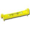 STANLEY 42-193 Line Level, 3-3/32 in L, 1-Vial, 2-Hang Hole, Non-Magnetic, ABS, Yellow