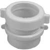 Canplas 192801A Trap Pipe Adapter, 1-1/2 in, Spigot x Slip, PVC, White