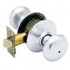 Schlage Plymouth Series F40 PLY 626 Privacy Lockset, 2.22 in Dia Knob, 2.31 in L x 2.75 in W x 2.75 in H Dimensions, Yes