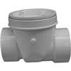 Canplas 223283W Backwater Valve, 3 in Connection, Hub, PVC