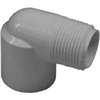 IPEX 035502 Street Elbow, 1 in, Socket x MNPT, 90 deg Angle, PVC, White, SCH 40 Schedule, 450 psi Pressure