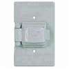 Eaton Wiring Devices S1961 Cover, 4-9/16 in L, 2-7/8 in W, Rectangular, 1-Gang, Thermoplastic, Gray