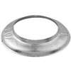 AmeriVent 4ESC Fixed Storm Collar, 4 in Vent Hole, Galvanized Steel
