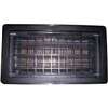 Witten Vent 315CBL Foundation Vent, 62 sq-in Net Free Ventilating Area, Mesh Grill, Thermoplastic, Black Oxide