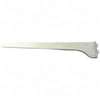 Knape & Vogt 180 ANO 10 Shelf Bracket, 10 in L, Anochrome, Steel