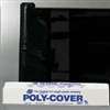 Orgill Poly 4X24-B Poly Film, 100 ft L, 24 ft W, 4 mil Thick, Black