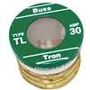 Bussmann BP/TL-30 Plug Fuse, 30 A, 125 V, 10 kA Interrupt, Plastic Body, Time Delay Fuse