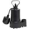 Superior Pump 92331 Sump Pump, 4.1 A, 120 V, 0.33 hp, 1-1/2 in Outlet, 46 gpm, Iron