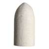 Dremel 422 Polishing Cone, 10 mm Dia, 1 in L, 3.2 mm Dia Shank, Felt Fabric