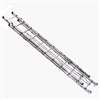 Werner D1528-2 Extension Ladder, 27 ft H Reach, 300 lb, Aluminum