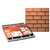 Quikrete Walk Maker Series 692133 Building Form, 2 ft L Block, 2 ft W Block, Plastic, 80 lb, Running Bond Brick Pattern