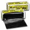 Warp's FLEX-O-BAG HB55-30 Trash Can Liner, 55 gal, Plastic, Black