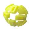 Halex 75105B Push-In Connector, 3/8 in, Nylon, 100/PK