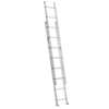 Werner D716-2 Extension Ladder, 200 lb, Aluminum, 15 ft H Reach