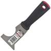 Hyde 04971 Multi-Tool, 2-1/2 in W Blade, 1-Edge Blade, Carbon Steel Blade, Polypropylene Handle, Ergonomic Handle
