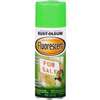 Rust-Oleum 342417 Specialty Paint, Flat/Matte, Fluorescent Green, 11 oz, Aerosol Can