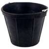 Fortex-Fortiflex N200-10 Rubber Pail, 10 qt Volume, Rubber, Black