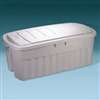 STORAGE TOTE 50 GAL GRAY - Case of 4