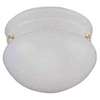 Boston Harbor F13WH01-68543L Single Light Round Ceiling Fixture, 120 V, 60 W, 1-Lamp, A19 or CFL Lamp, White Fixture