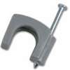 Gardner Bender PSG-15 Cable Staple, 7/16 in W Crown, 1-1/4 in L Leg, Polyethylene