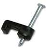 Gardner Bender PSB-1600T Cable Staple, 3/16 in W Crown, 7/8 in L Leg, Polyethylene