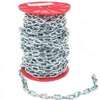Campbell 072-5027 Proof Coil Chain, 3/16 in, 100 ft L, 30 Grade, Steel, Zinc