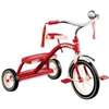 Radio Flyer 33 Dual Deck Tricycle, 2.5 to 5 years, Steel Frame, 12 x 1-1/4 in Front Wheel, 7 x 1-1/2 in Rear Wheel, Red
