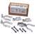 Stephens Pipe & Steel HD07110RP Gate Hardware Kit, Single-Drive, For: Chain Link Gate