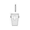 ADS 1524ADH Sump Well, 14 gal Tank, HDPE, Black