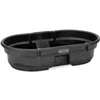Rubbermaid FG424300BLA Stock Tank, 50 gal, Black, Plastic