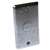 Raco 861 Box Cover, 0.49 in L, 2.31 in W, 1-Gang, Steel, Gray