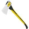 Vulcan 34483 Michigan Axe, High Polished Head, 3.5 lb Head, Fiberglass Handle, 33 in OAL
