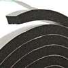 Frost King R538H Foam Tape, 3/8 in W, 10 ft L, 5/16 in Thick, Rubber, Black