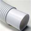 UDP T34 Series T34005004/RBBR Discharge Hose, 1-1/2 in ID, 50 ft L, Polyethylene, Milky White