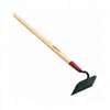 Razor-Back 71112 Cotton Hoe with Wood Handle, 7 in W Blade, 5-1/4 in L Blade, Steel Blade, Beveled Blade